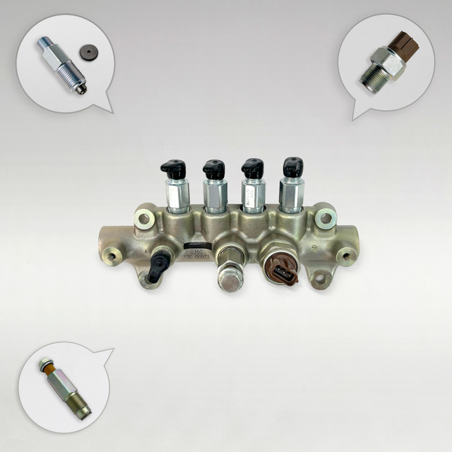 Труба Common Rail 095440-0350 8-97306063-0